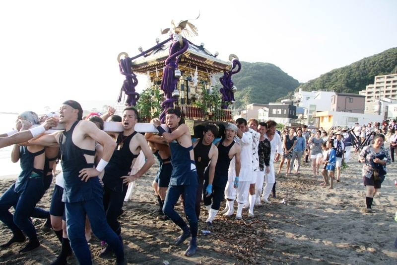 秋谷神明社　御祭禮　2015-男神輿5_f0156448_09590269.jpg