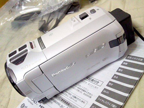 HC-W870M入線。 : 三日坊主。 HC-W870M入線。 : 三日坊主。