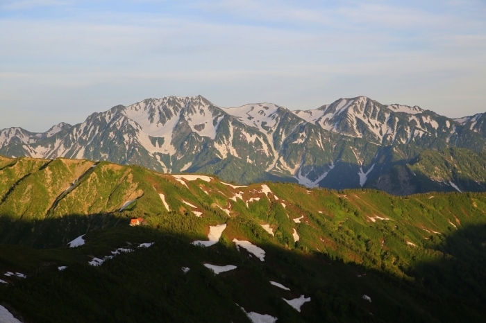 晴天の後立山縦走＠爺ヶ岳～鹿島槍ヶ岳～五竜岳② 2015.07.11(土)～13(月)_f0344554_19332011.jpg