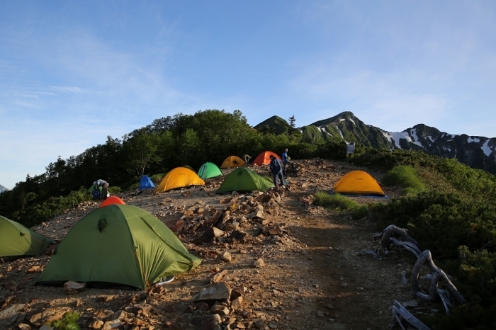 晴天の後立山縦走＠爺ヶ岳～鹿島槍ヶ岳～五竜岳② 2015.07.11(土)～13(月)_f0344554_19333569.jpg