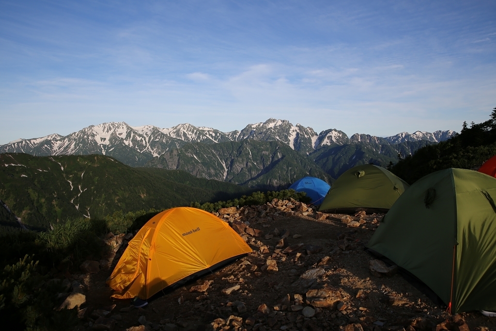 晴天の後立山縦走＠爺ヶ岳～鹿島槍ヶ岳～五竜岳② 2015.07.11(土)～13(月)_f0344554_19333601.jpg