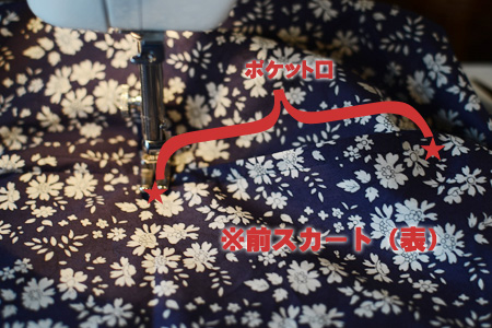 簡単ポケットの、プリーツワンピアレンジ。_d0227246_10271917.jpg