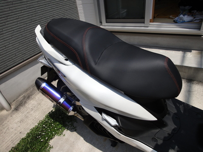 マジェスティSにバイクザシート感想いただきました マジェスティSにバイクザシート感想いただきました