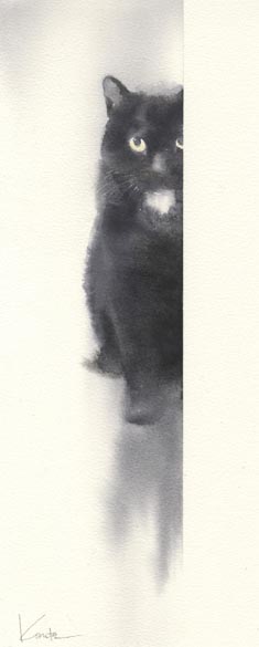 春崎陽子 名古屋講座 8/23 と猫の水彩画_f0176370_16394353.jpg