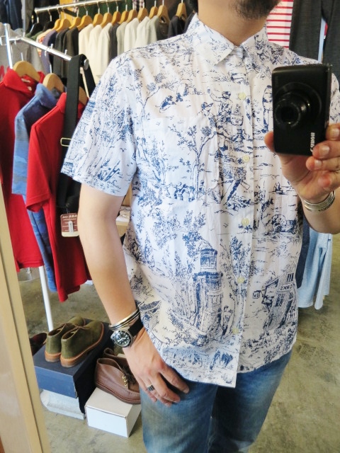 Universal Works ･･･ 粋な大人の総柄 SHIRTS！★！_d0152280_19135768.jpg