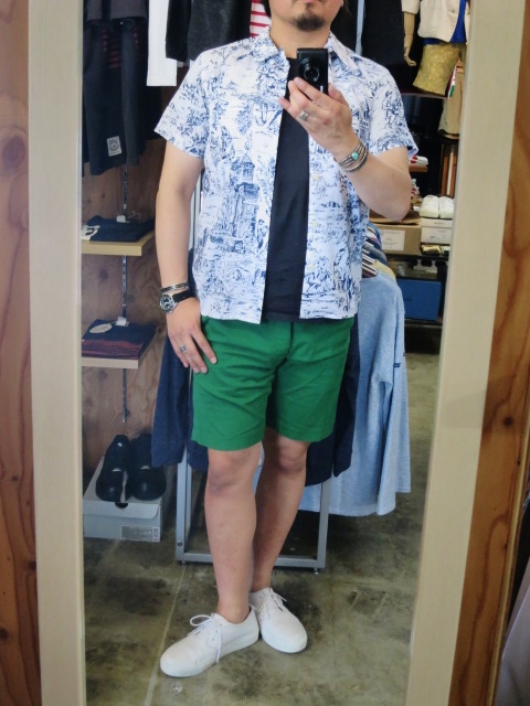 Universal Works ・・・ 粋な大人の総柄 SHIRTS!★!_d0152280_19141646.jpg