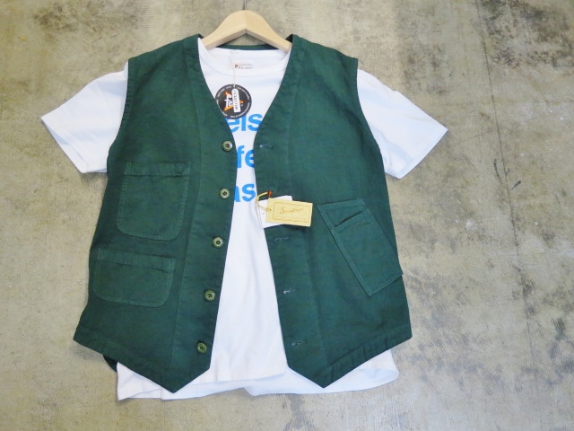 とにかく使えるALL SEAZON WORK VEST (Marcy) 。。。By SOUND MAN_d0152280_22414497.jpg
