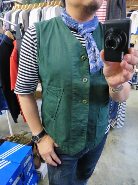 とにかく使えるALL SEAZON WORK VEST (Marcy) 。。。By SOUND MAN_d0152280_2248257.jpg