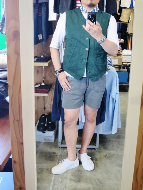 とにかく使えるALL SEAZON WORK VEST (Marcy) 。。。By SOUND MAN_d0152280_22542520.jpg