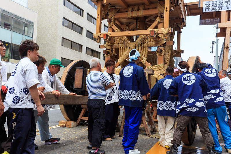 曳初め／函谷鉾・月鉾・菊水鉾（祇園祭2015）_f0155048_19385560.jpg