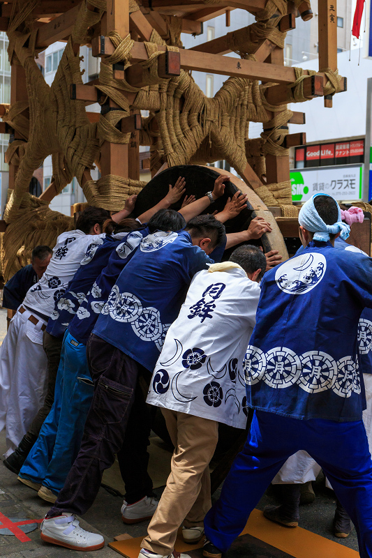 曳初め／函谷鉾・月鉾・菊水鉾（祇園祭2015）_f0155048_19443492.jpg