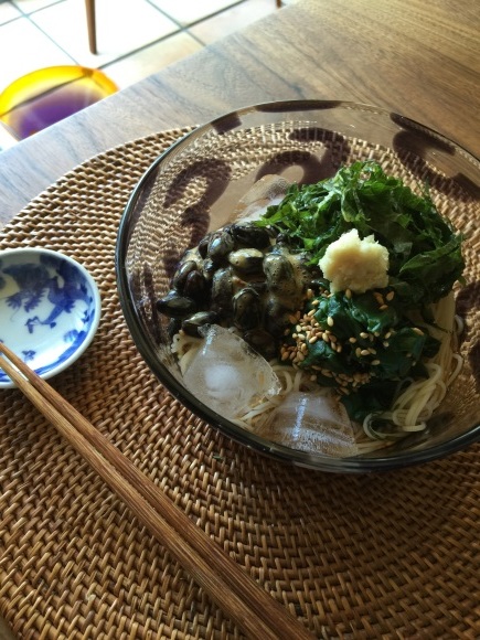 黒豆納豆ぶっかけ素麺_c0153259_17231026.jpg