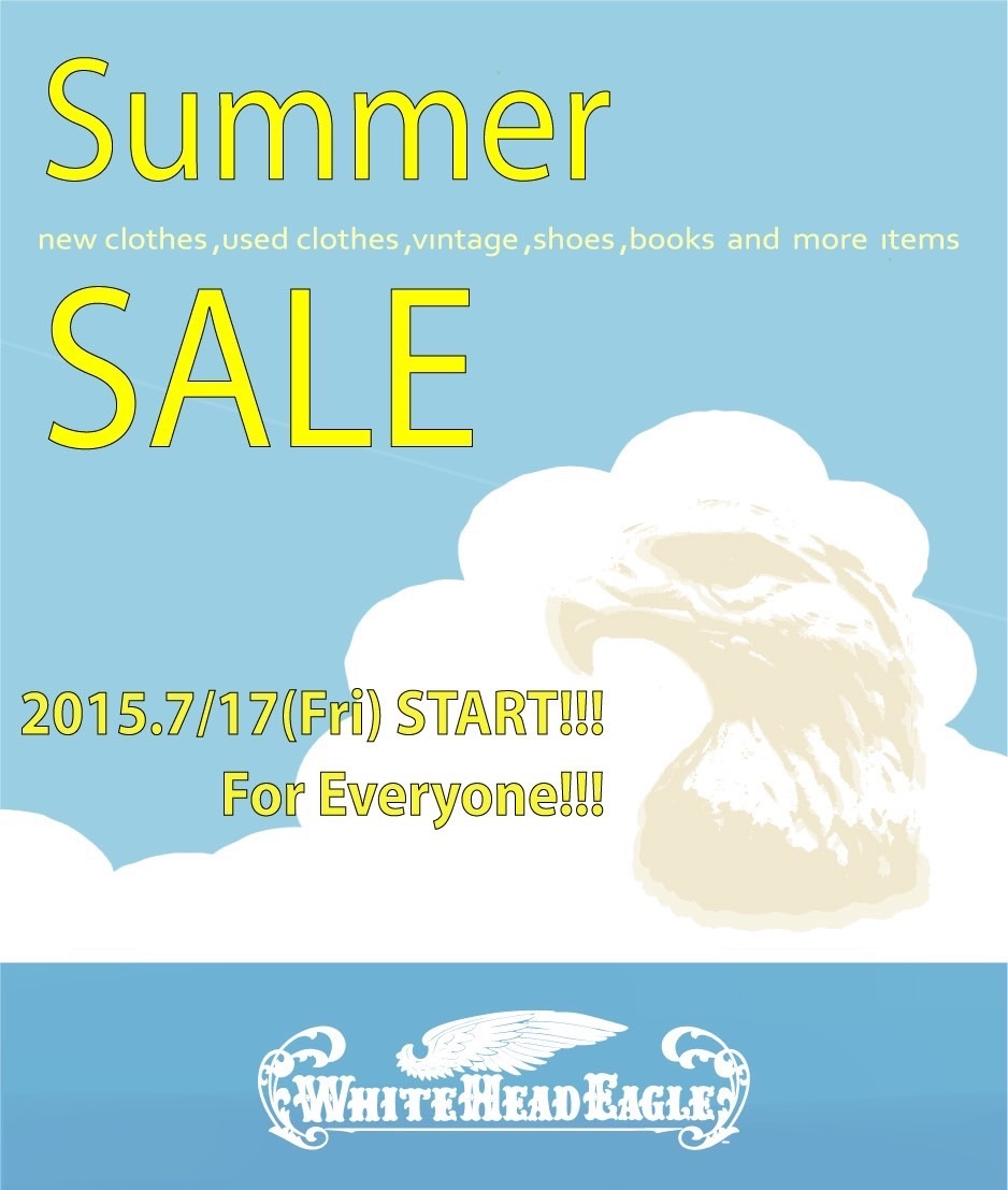 『Summer Sale！！』_b0121563_19565176.jpg