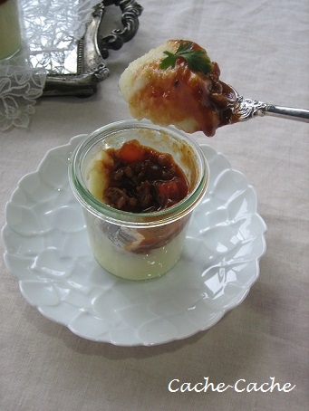 クリームポテトのトマト麻婆かけ♪_d0319943_025138.jpg