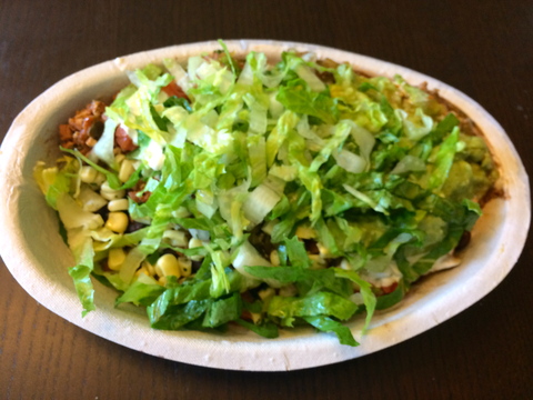 Chipotleのcarnitas だらだらダラス