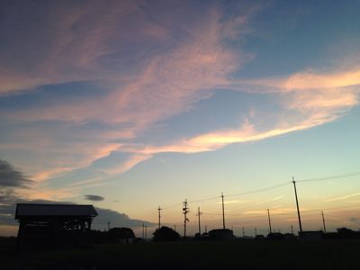 今日の夕焼け_e0136066_23291076.jpg