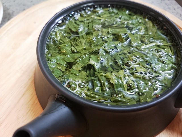 ジャム友のおうちで取れた煎茶!_e0167593_11102.jpg