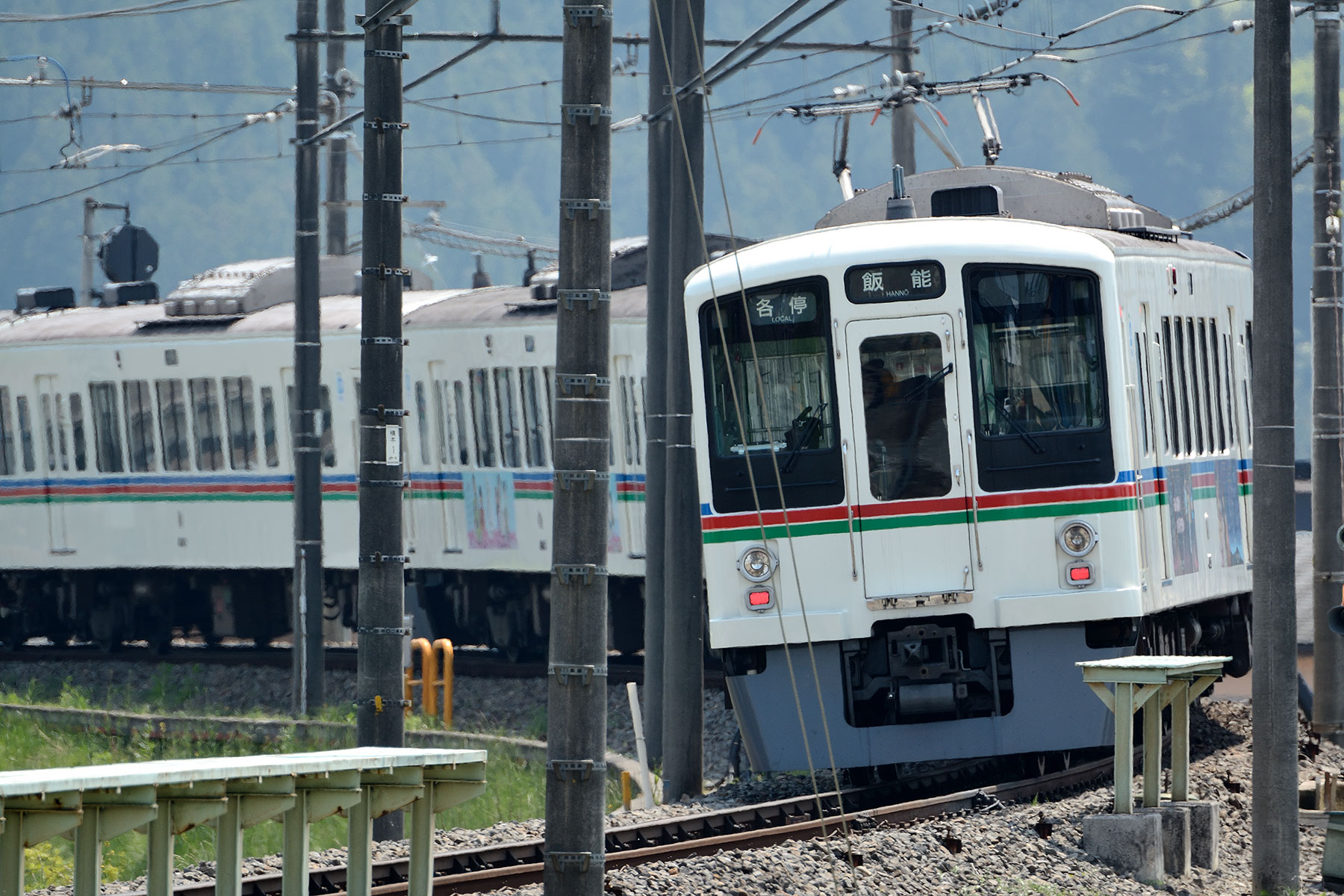 西武鉄道 4000系  - あの日見た花の名前を僕達はまだ知らない。ラッピング -_d0226909_01441.jpg