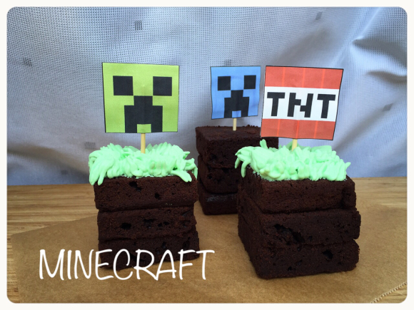 マインクラフト 草ブロックケーキ Minecraft Grass Block Cake 幸せなトカゲ おもにケーキをつくってます