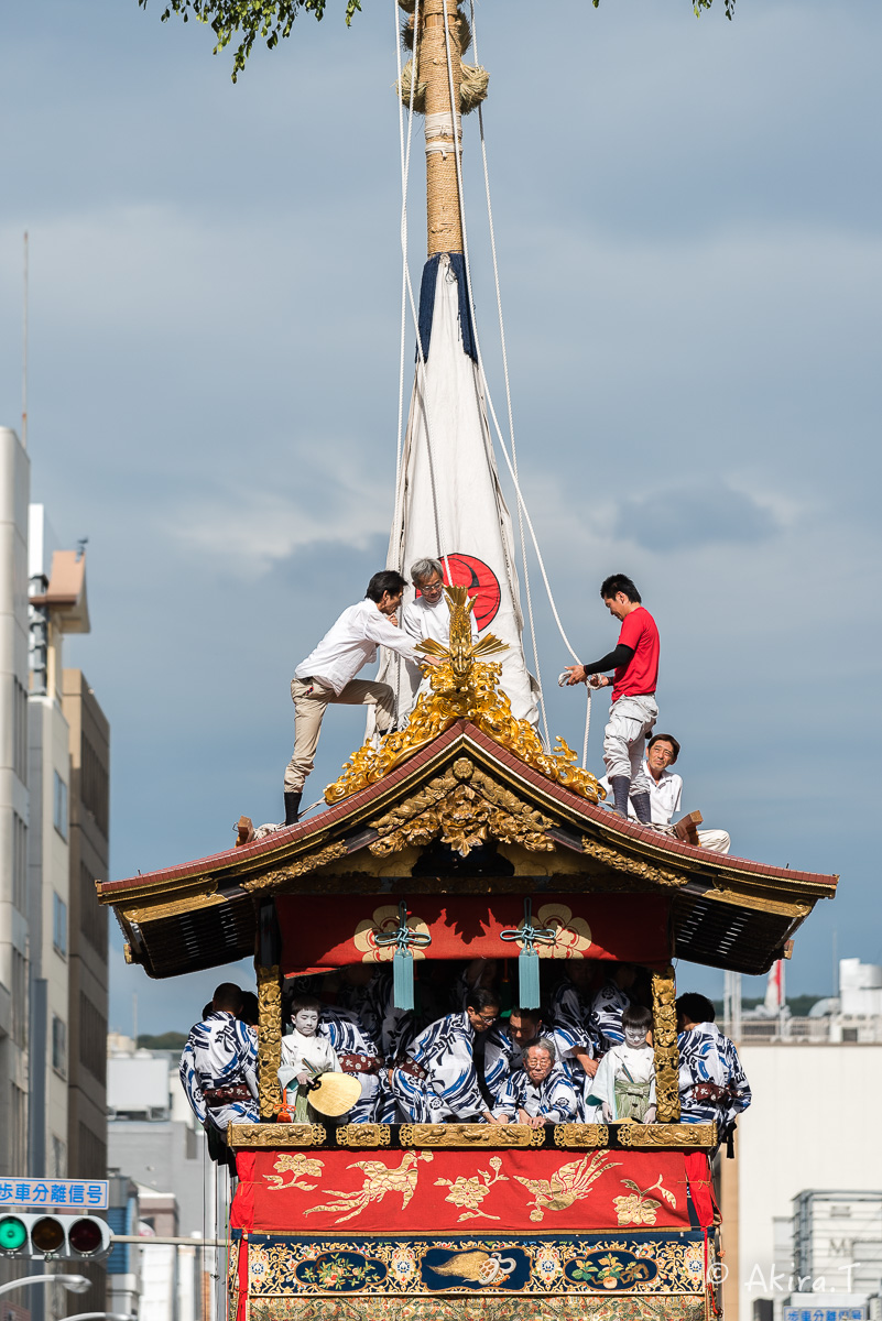 祇園祭2015 曳き初め 〜長刀鉾〜_f0152550_17121061.jpg