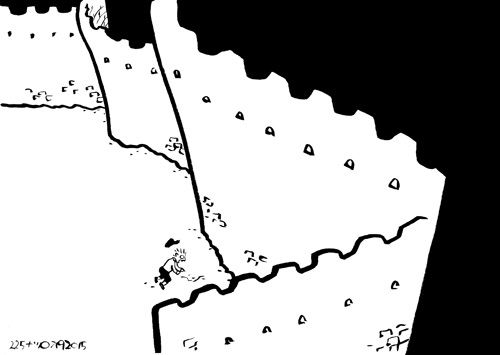 Aesop\'sFables　イソップ寓話集より：225:守銭奴_e0026053_13571173.jpg