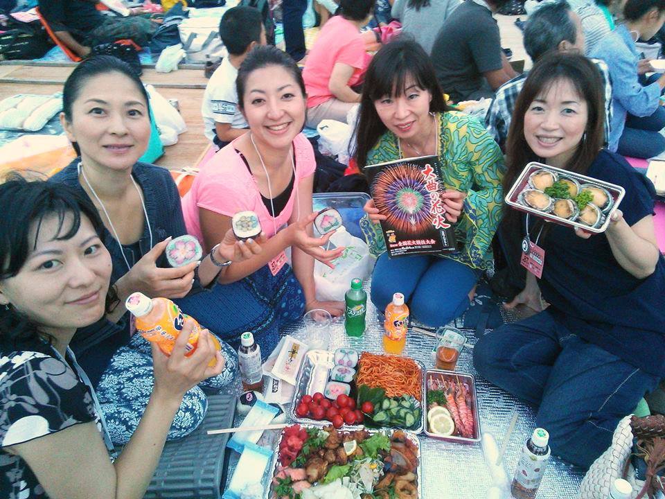 大曲の花火への仕出し 承ります ガーデンカフェ デリカ Kimoto