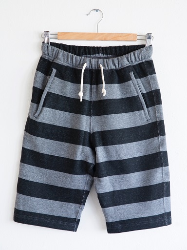 STRIPED SWEAT SHORTS_d0160378_2314185.jpg