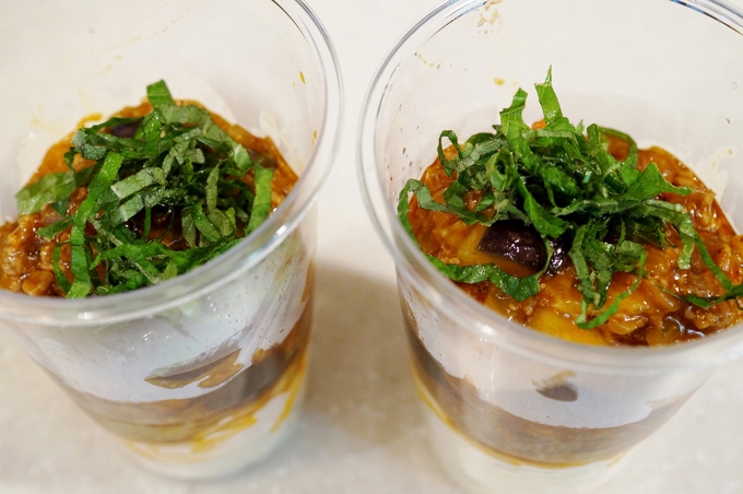 【採れ立て菜園野菜でミートパスタ】＆【お裾分け分は　あき流ジャーパスタで】♪_b0033423_20153763.jpg
