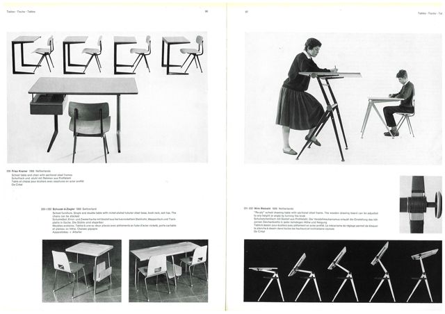 \"Wim Rietveld Drafting Table - new furniture 5 1960 / vintage Ad\"ってこんなこと。_c0140560_9583187.jpg