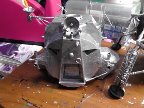 アポロ月着陸船イーグル5号 中川さん案件、アオシマ アポロ月着陸船