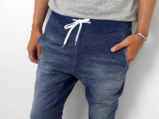 BLUEY スウェット,2015秋冬新作 INDIGO LOOP BACK PANTS！_b0077322_18065767.jpg