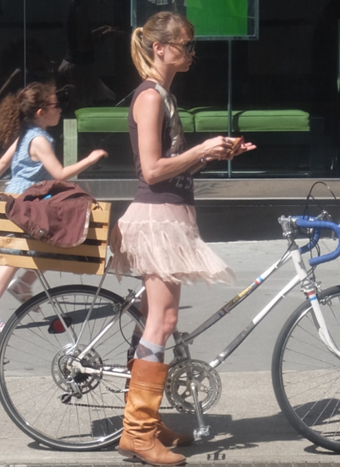 ブーツ 自転車
