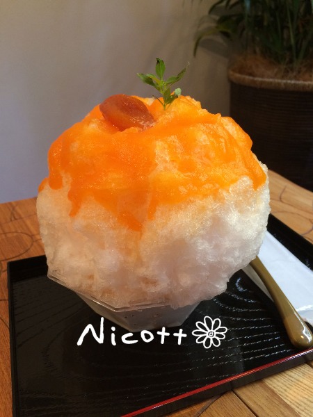 ニコッと かき氷 ♪_f0239625_13441746.jpg