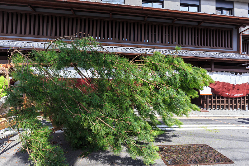後祭・北観音山／南観音山の山建て（祇園祭2015）_f0155048_2333333.jpg