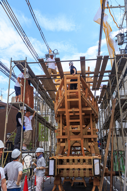 鉾建て／曳初め・大船鉾（祇園祭2015）_f0155048_23404034.jpg