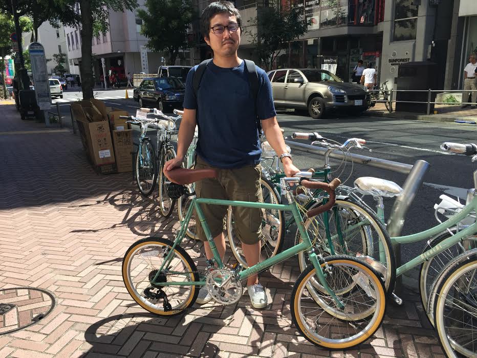 7月22日 渋谷 原宿 の自転車屋 FLAME bike前です_e0188759_1726382.jpg