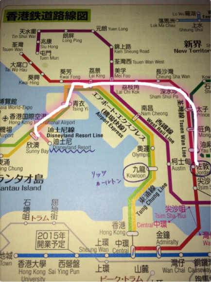 香港ディズニー 電車 エントランス This Life 香港ディズニー 電車 エントランス This Life