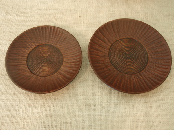 藤田佳三さんの染付け小湯のみとお茶托_b0132442_17195695.jpg
