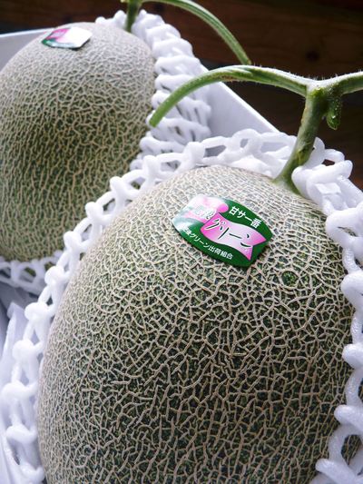 肥後グリーンは熊本限定栽培品種のマスクメロン!シャキシャキとトロットロ~!!2つの食感で楽しめます!_a0254656_1791756.jpg