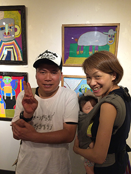 2015/7/23　スウィング・ＸＬさんの個展『HELLO！MY NAME IS XL.』に行きました_c0256166_13284161.jpg