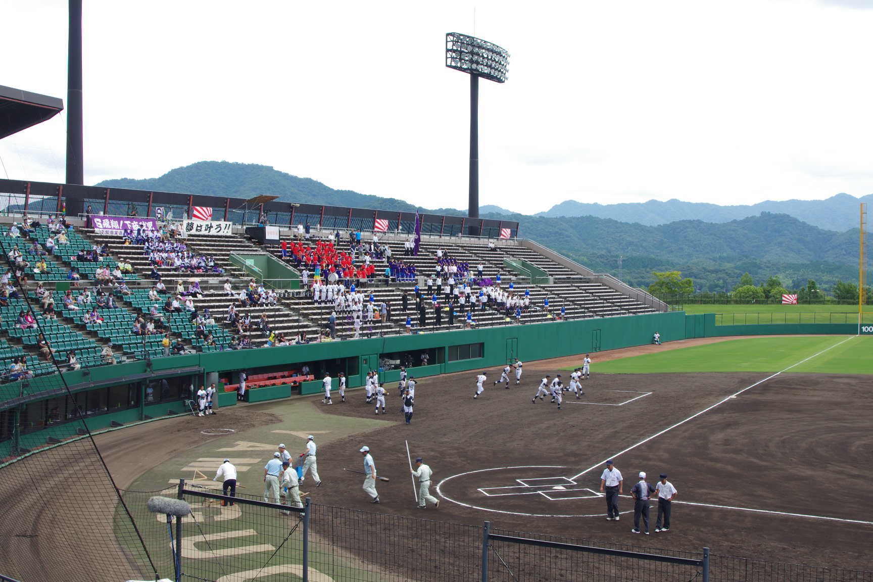 第97回　全国高等学校野球選手権山口大会　県決勝大会　平成27年7月24日　風景_c0192503_17203411.jpg