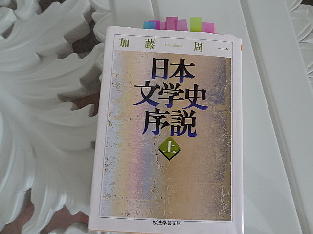 隠居は勉強が好きだったんだ　加藤周一「日本文学史序説」（上）_e0016828_12363783.jpg