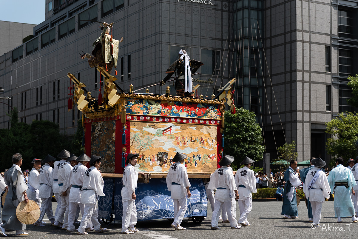 祇園祭2015 後祭・山鉾巡行 〜橋弁慶山〜北観音山〜役行者山〜八幡山〜鈴鹿山〜_f0152550_18513624.jpg