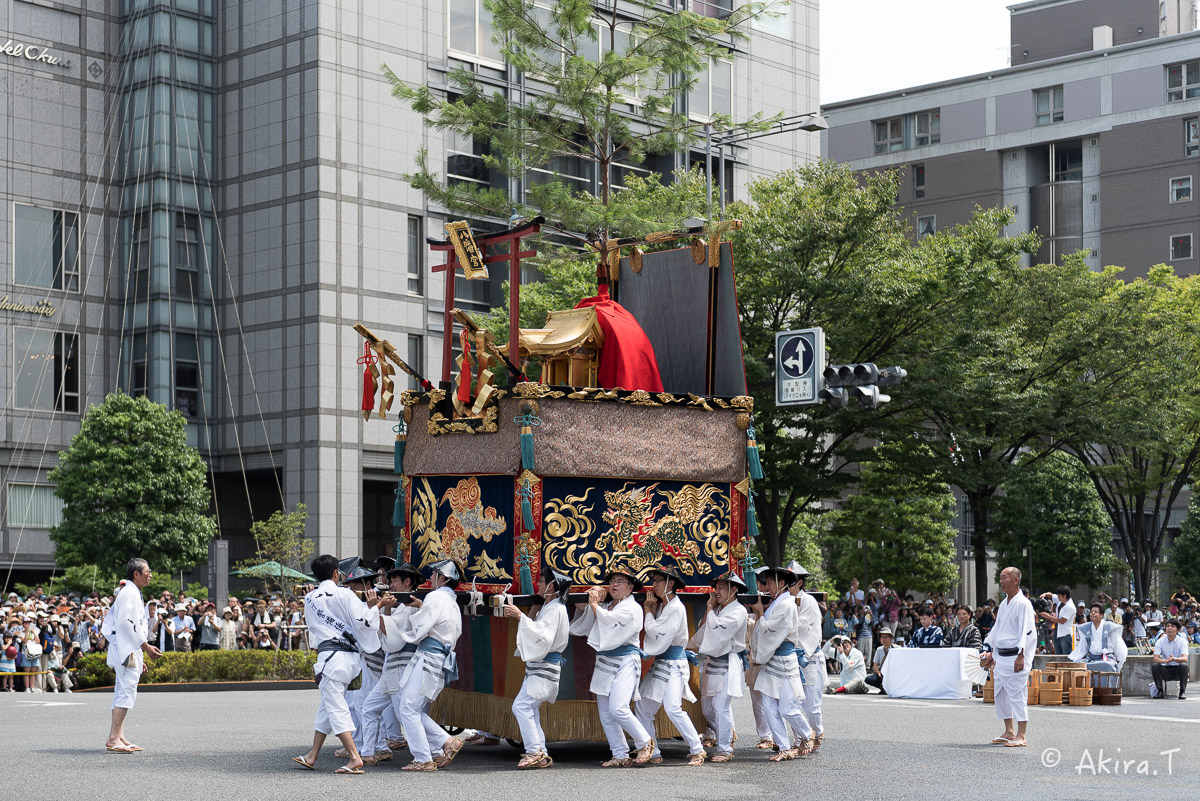 祇園祭2015 後祭・山鉾巡行 〜橋弁慶山〜北観音山〜役行者山〜八幡山〜鈴鹿山〜_f0152550_1902638.jpg