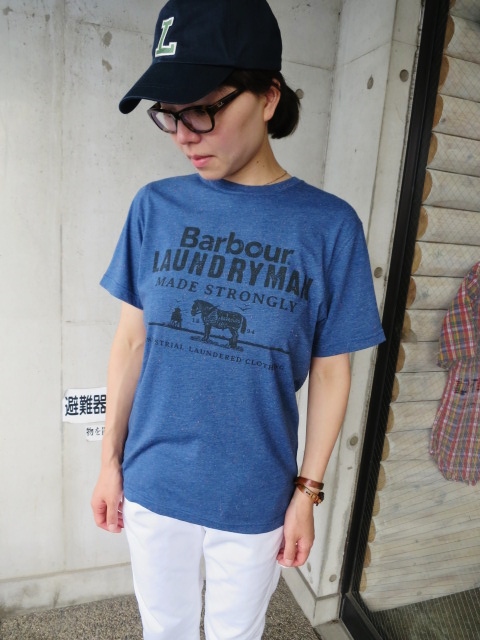 Barbour ･･･ Shire NEP PRINT TEE！★！_d0152280_22355219.jpg