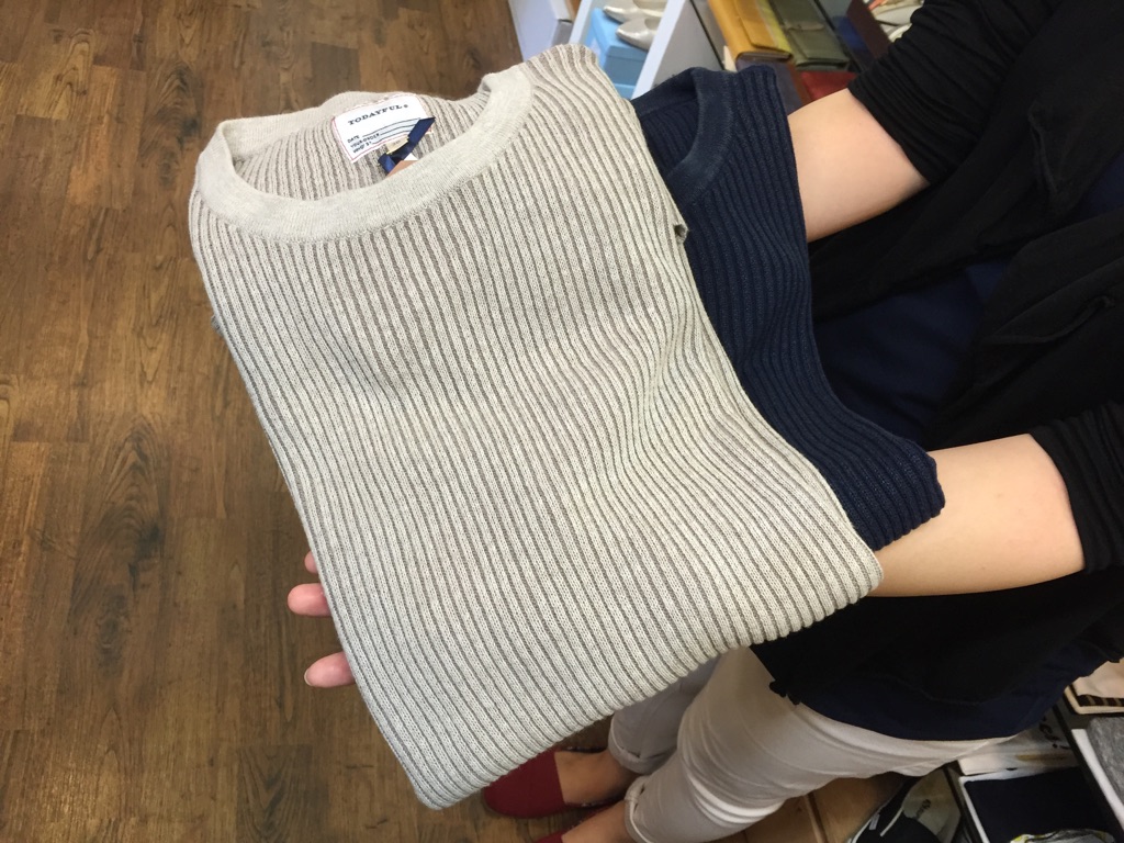 トゥデイフル  TODAYFUL　　Stonewash Knit OP_e0076692_183423100.jpg