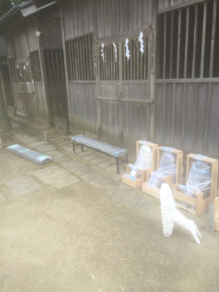 「数多の祭り」搬入風景_c0366011_23052497.jpg