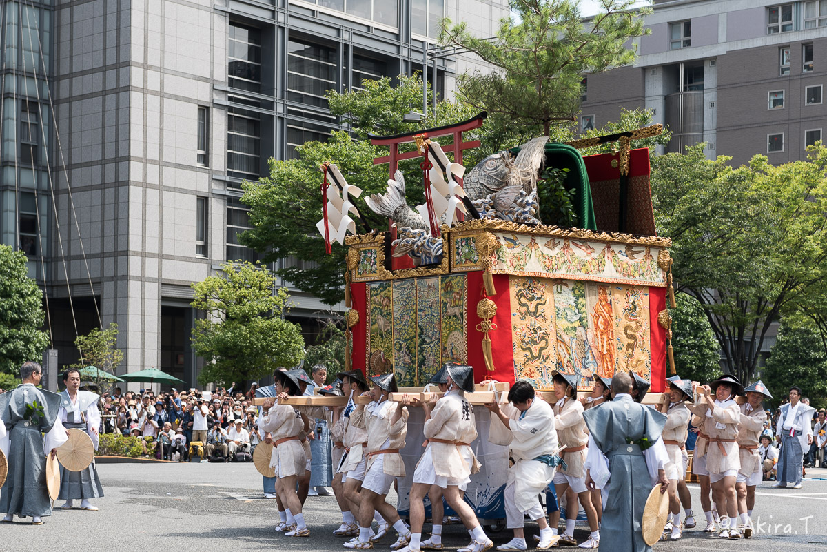 祇園祭2015 後祭・山鉾巡行 〜鯉山〜黒主山〜浄妙山〜_f0152550_15472145.jpg