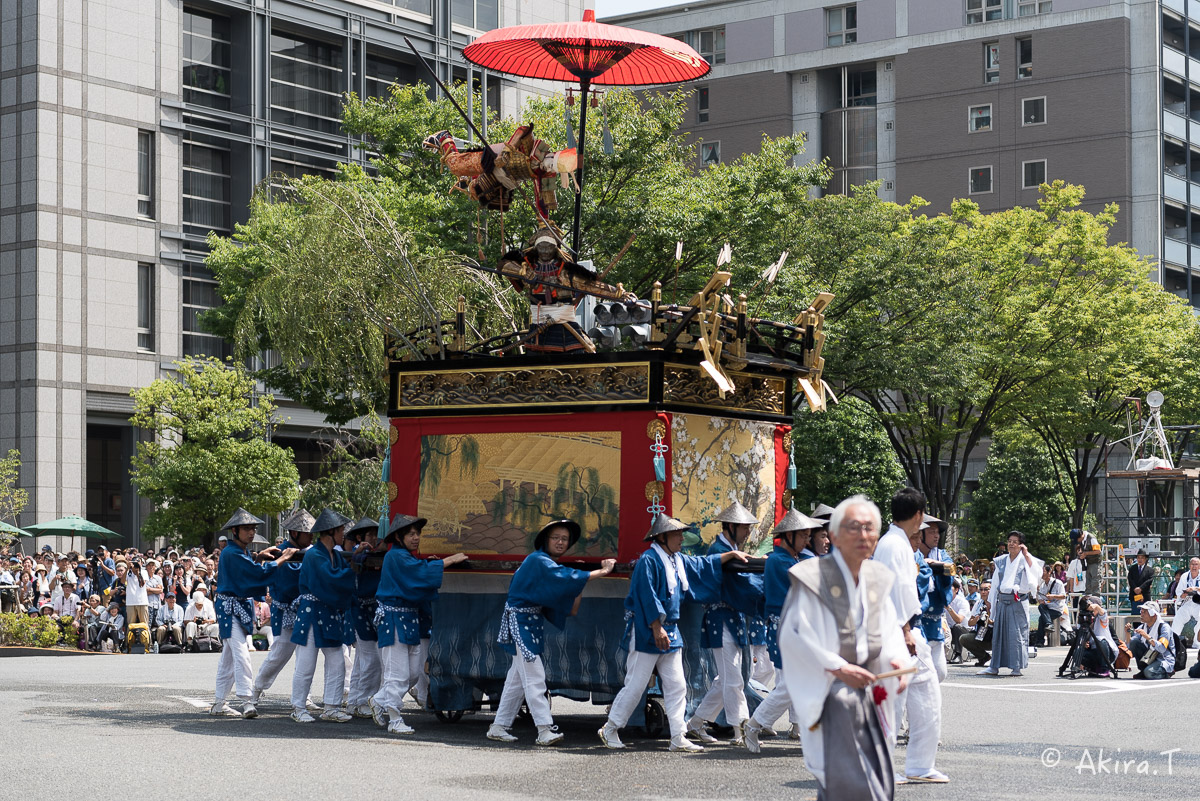 祇園祭2015 後祭・山鉾巡行 〜鯉山〜黒主山〜浄妙山〜_f0152550_15504910.jpg