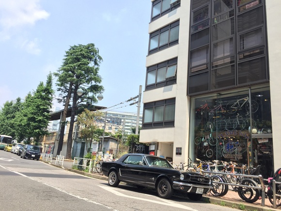 7月26日　渋谷　原宿　の自転車屋　FLAME bike前です_e0188759_235421100.jpg